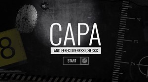 CAPA and Effectiveness Checks - LearnGxP: Accredited Online Life Science Training Courses