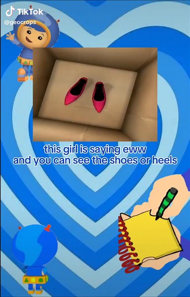 this girl is saying eww and you can see the shoes or heels #bratz #stantwitter #geo #teamumzoomi #croppedvideos #croppedmeme