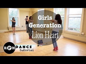Girls' Generation "Lion Heart" Dance Tutorial (Chorus)