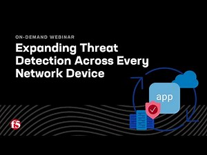 F5 BIG-IP + CrowdStrike: Expanding Threat Detection to Network Devices | On-demand Webinar