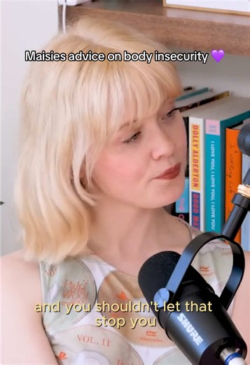 Maisie opening up about body image and giving big sister advice.. this is why she’s the best🫶🏻 #maisiepeters #bodyimage #bodypositivity #advice #selflovetips