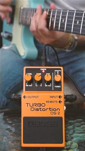 5 Killer Settings for the BOSS DS-2 Turbo Distortion // My Favorite Guitar Sounds #nirvana #shorts