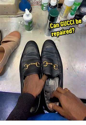 Repairing Luxury Shoes: Can GUCCI Be Restored?