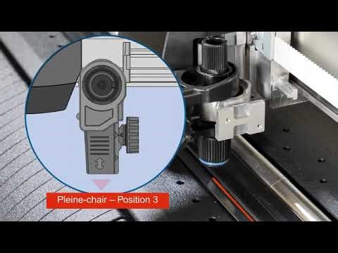 GRAPHTEC - CE8000 Préparation et installation de la lame