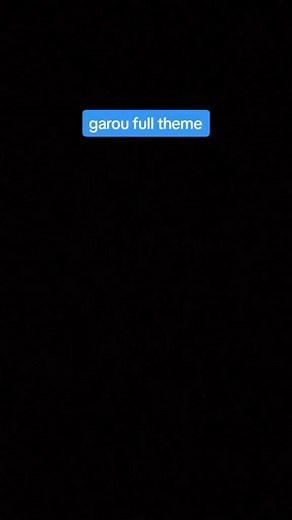 Garou Full Theme Song from One Punch Man