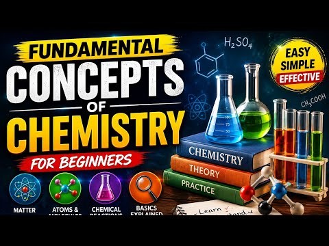 DON’T STUDY CHEMISTRY BEFORE THIS! 🧪🔥 | Fundamental Concepts of Chemistry | Basics for Beginners