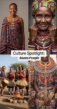 The Bantu People | Culture, Identity & African Influence #bantu #africantribe #language