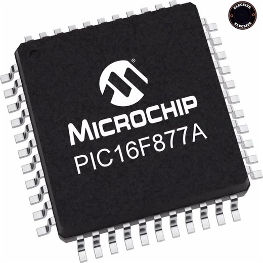PIC16F877A microcontroller . #shorts #eee #technology