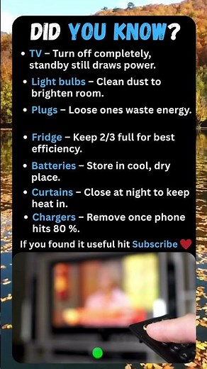 🔋 Save Energy Smartly! 7 Power-Saving Hacks for Every Home 🏠⚡