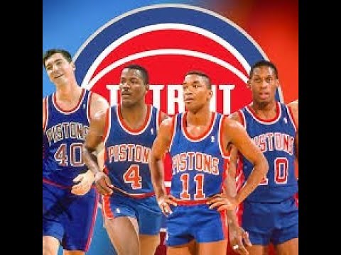 1987-1988 Detroit Pistons Bad Boys NBA Championship Documentary