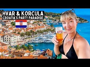 Our favourite islands in CROATIA 🇭🇷 Hvar & Korcula (ultimate party capital)