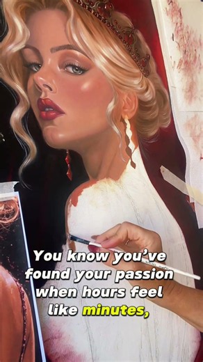 When You Love What You Do… Time Disappears | Hyperrealistic Oil Painting Process
