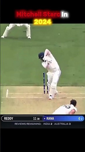 Mitchell Starc Then vs Now 😳 2016 vs 2024 #shorts