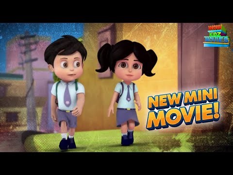 Mini Movie - चलो स्कूल चलें 📚 | Vir The Robot Boy | Cartoons For Kids | WowKidz Movies #vir