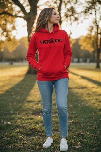 Hooked Logo Hoodie