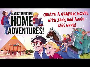 Draw Henry the Dinosaur from the Magic Tree House Graphic Novels