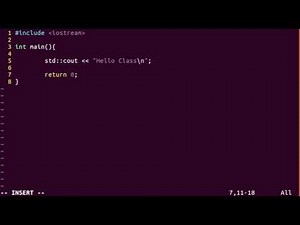 01 review - Writing a Hello World in C++