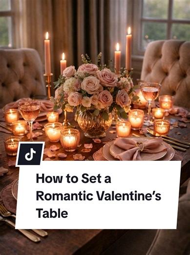 Valentine’s Day ideas for couples don’t have to be complicated. This video shares romantic table setting tips designed to elevate Valentine’s dinner ideas at home by focusing on atmosphere, balance, and thoughtful details. These Valentine’s Day ideas are about creating a romantic setting that feels intentional, whether you’re planning a quiet night in or a meaningful Valentine’s proposal moment. ---- valentine’s day ideas, valentine’s day ideas for couples, valentines dinner ideas, valentines pr