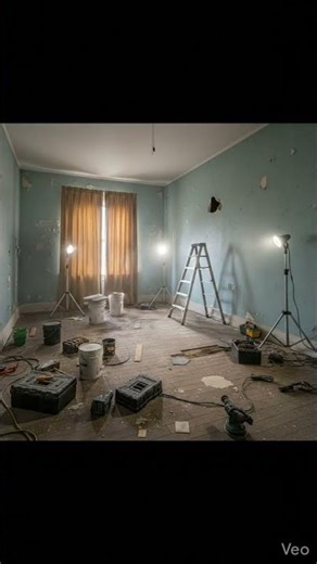 Luxury bedroom makeover timelapse showing a complete before and after transformation.