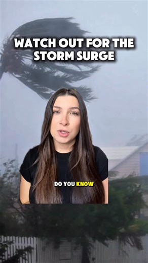 WeatherBug on Instagram: "Do you know what the most DANGEROUS part of a hurricane is? Spoiler alert: it’s not the wind…. #hurricane #disaster #weather #weatherupdate"