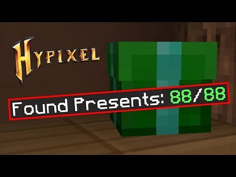 ALL HYPIXEL PRESENT LOCATIONS [88/88] (2017)