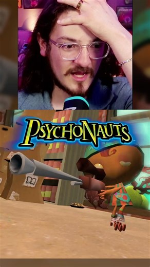 how is this in a kids game??? 😭 #psychonauts #milkman #unhinged #funny #retrogaming