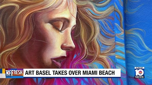 Art Basel kicks off for Miami Art Week with spectacular installations, parties