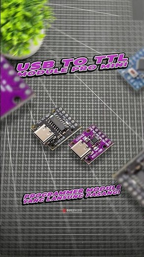 Upload Arduino Pro Mini Code with a Simple Plug? Try This Module!🔌 #arduino #ttl #usb #program