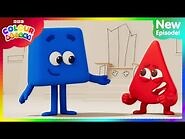 The Mysterious Uncoloured Castle! - Kids Learn Colours! - Series 1, Ep 13 - @Colourblocks-2