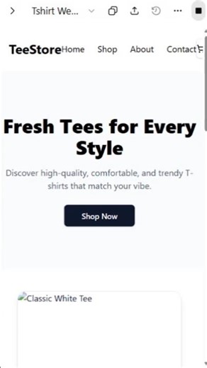 How to Create a T-Shirt Website Using ChatGPT 5