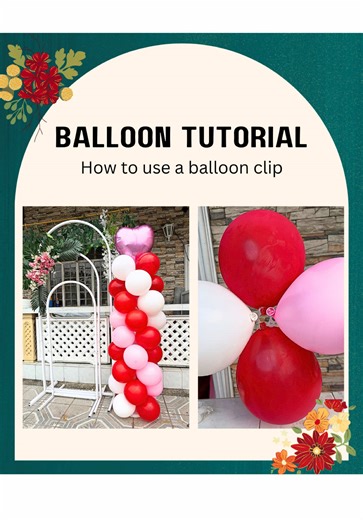 Balloon Tower Decoration Tutorial for Any Event