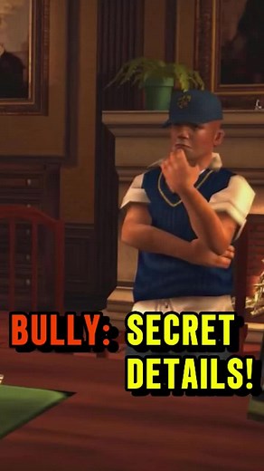Secret Details Players Missed in the Bully Game! #bully #bullygame #ps5 #xbox #rockstargames #gaming #gamingontiktok #gamer #conundrix