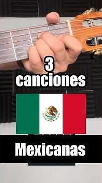 3 Easy Mexican Songs on Guitar #guitar #parties #mexico #chords #viral