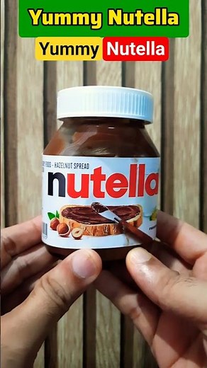 Nutella Liquid Chocolate Review 🍫 Hazelnut Spread With Cocoa #nutella