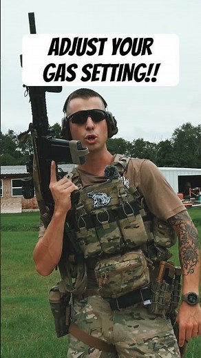 Adjust your gas setting on your FAL!