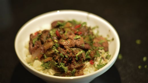 How to Cook Tasty Chicken Liver with Brandy