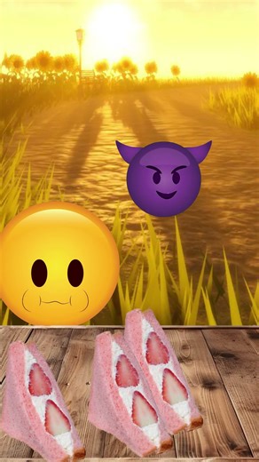 strawberry bread ASMR emoji #emoji #shorts #animation#asmr