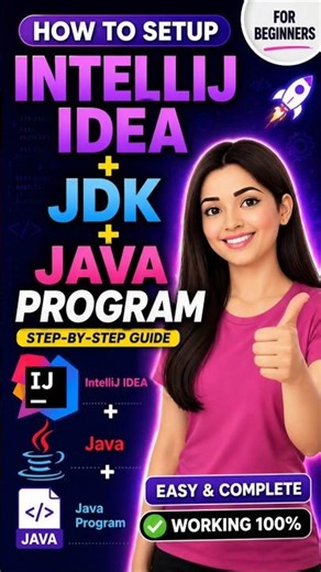 “IntelliJ install panna struggle ah?#java #coding #gaming #programming #bgmi #shorts #shortsfeed