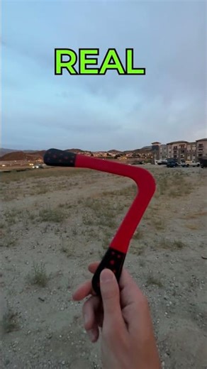 3d printed boomerang vs real