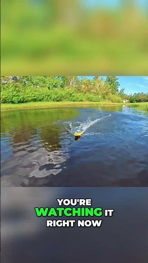 DEERC 14" Fast RC Boat with LED Lights Review | Beginner's Thrill | Doug & Niki