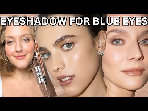 BEST EYESHADOW COLORS FOR BLUE EYES