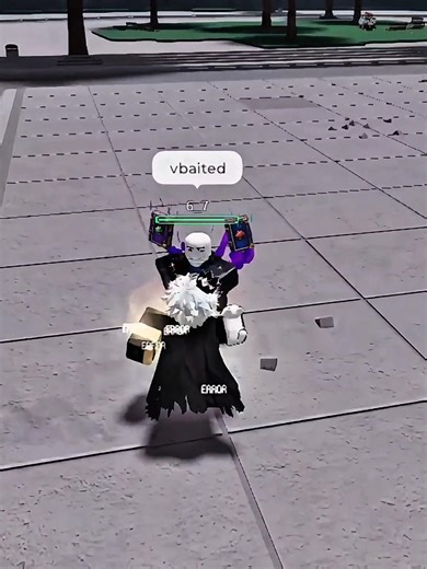 Vbaited...🥲 #thestrongestbattlegrounds #roblox #tsbg