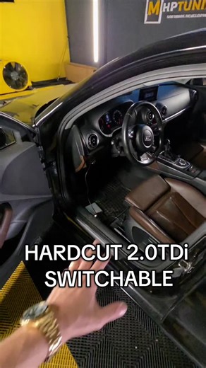 hardcut switchable Audi A3 8V 2.0TDi #hardcut #chiptuning #remap #audi8v | MHPTuning - dyno & chiptuning auto