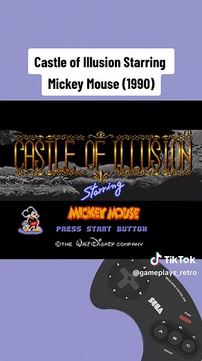Castle of Illusion Starring Mickey Mouse (1990) - Mega Drive Game Memories