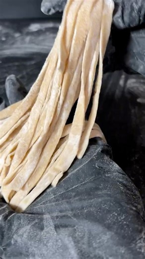 Homemade pasta without a machine 🤭🥰 | Happiness Obasi