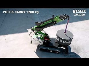 New! BEFARD XM1200 – a powerful mini crane in a compact design.