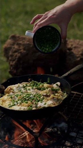 Goat's Cheese Spring Frittata