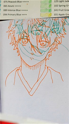 Red and Blue Drawing 3D Glasses-Seishiro Nagi