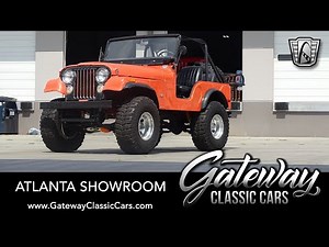 Stock#1845 1972 Jeep CJ5 For Sale!