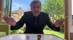 A special tribute to the #NHS from the ENO Orchestra's Percussion Section 🥁🚜🏏🔨🌈 #ENOLovesTheNHS | English National Opera